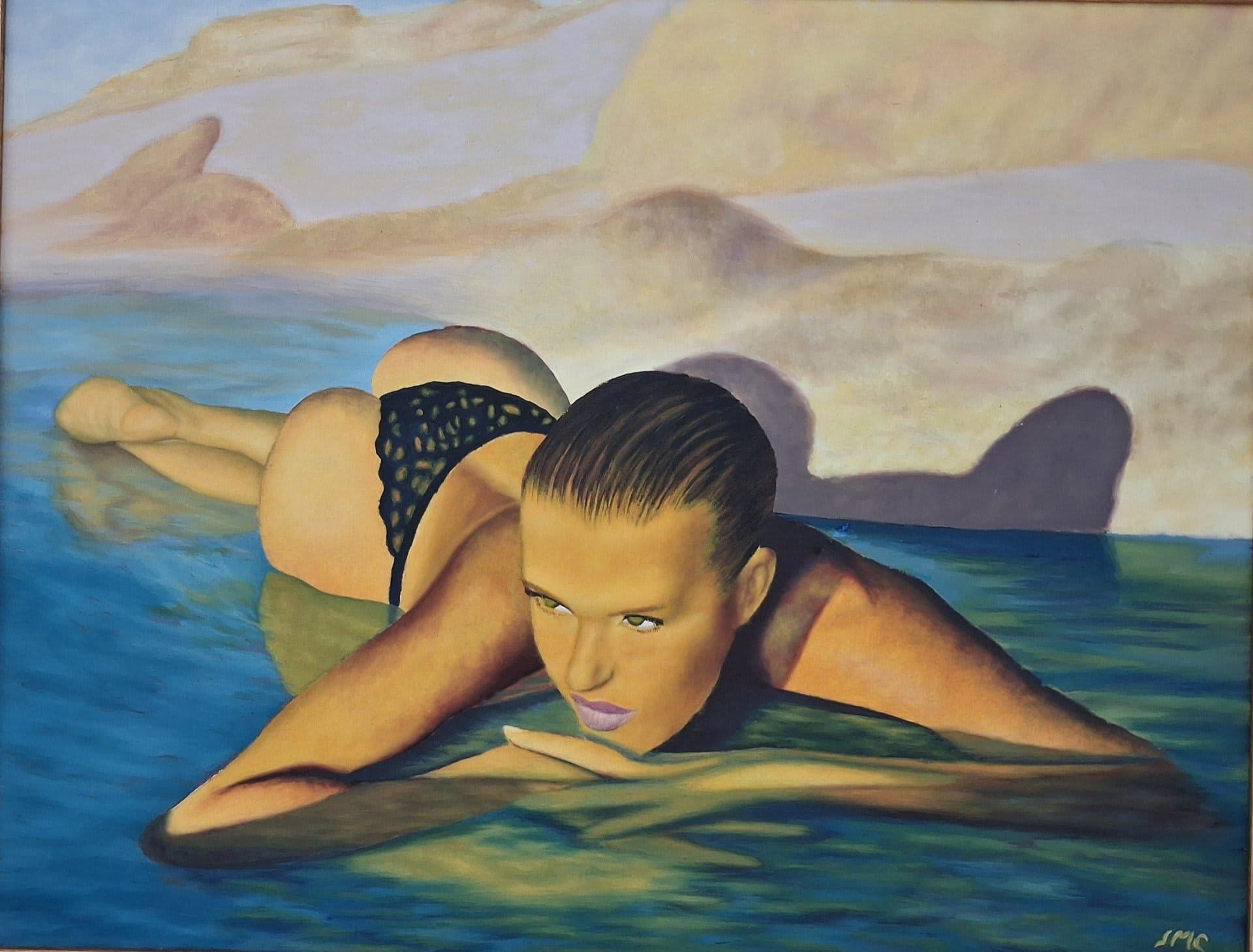 la baigneuse