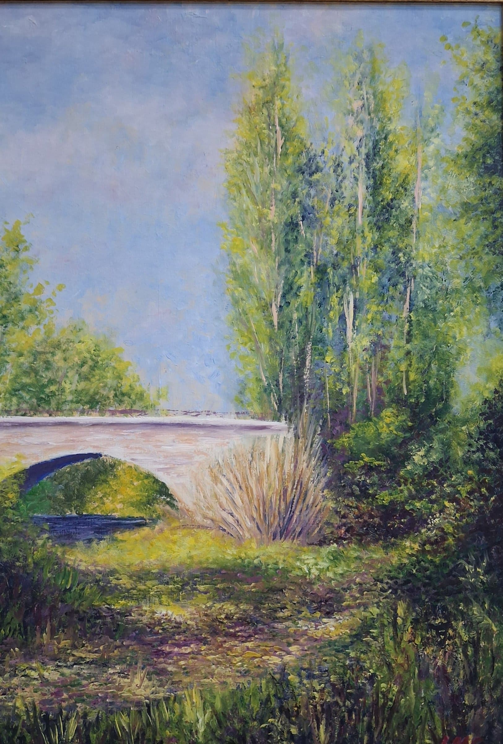 Clairière pont du chemin de fer "Printemps"